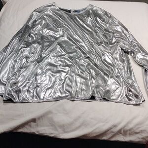 Willow Ridge women's silver top sized 24 Wide